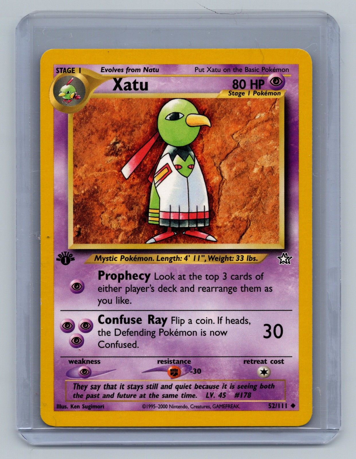 Neo Genesis #052/111 Xatu 1st Edition