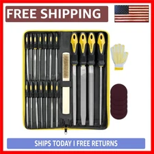 26-Piece High Carbon Steel File Set - Ultimate Precision Tools for Woodwork &...