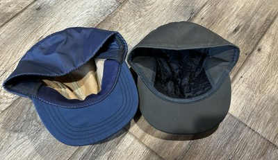Lot Of 2 Men's Vintage Flat Brim Hats Small 6 7/8 American Hatters