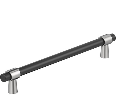 #ad Amerock Mergence 12 inch 305mm Center to Center Matte Black Polished Chrom $59.99