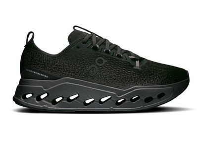On Running On Cloudsurfer Max Herren Laufschuhe 2E Wide Fit Schwarz UK10 NEU