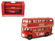 Motorcity Classics 464001 1960 Routemaster London Bus "Coca-Cola" 1/64