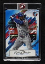 2025 Topps Pristine Blue Pulsar Refractor 26/75 Adolis Garcia García #231 17uv