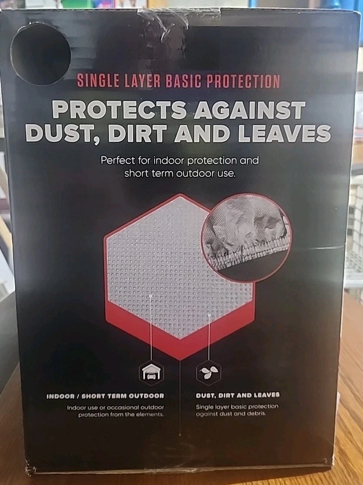 Cubierta básica SUV Budge UB-1 Budge gris Lite nueva en caja Foto 2 de 4