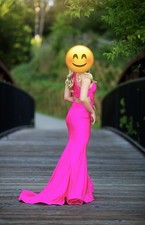 Sherri Hill Pink Sleeveless Bridesmaid Prom Formal Gown Regular Size 0 MPN 80121