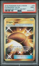 Pokémon Dragon Majesty #75/70 Dragon Talon Secret Rare – PSA 9 Mint (2018) on eBay