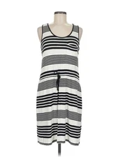 Olive and Oak Women White Casual Dress M