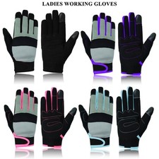 Safety Work Gloves Womens Ladies Girl Hand Protection Gardeing Home Cleaning DIY