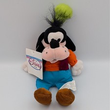 VTG Disney Store Mini Bean Bag Goofy 9" Plush Stuffed Animal Toy Collector