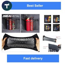 Car Trunk Mesh Organizer Net Storage Bag Universal Auto Rear Cargo Pocket