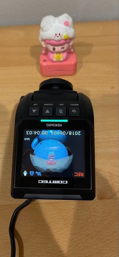 Comtec HDR 360G Dash Cam 360 Camera Safe Driving Aid | eBay