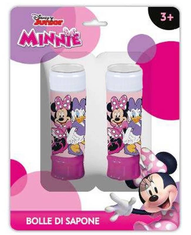Bolle di sapone in tubetto blister 2 pezzi - Minnie