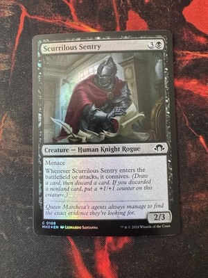 MTG - Scurrilous Sentry - MH3 - 0108 - Foil 