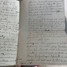 1811 Napoleonic legal document with notarization and two revenue stamps — photo 9