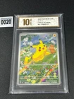 New ListingPikachu CBB1C 07 08/09 Full Art Holo Sun & Moon Chinese  Grade 10