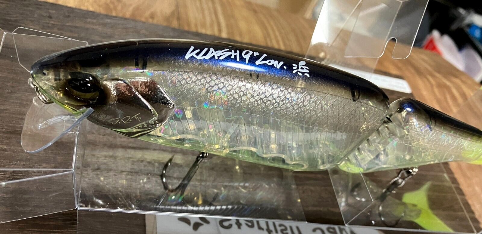DRT Klash 9 Low Floating 9in 4oz Super Miracle Ace SwimBait 2025 Latest Color - Image 6