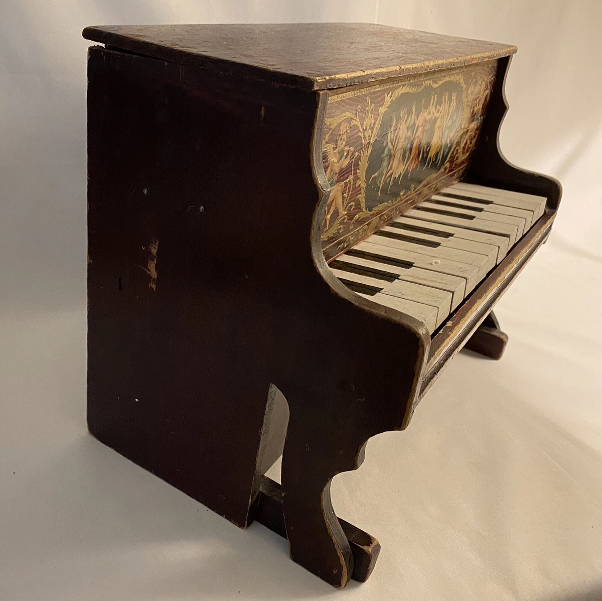 mini piano vintage Antique 1900 s