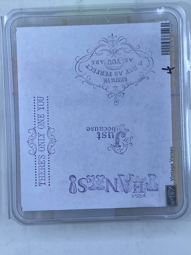 Stamping Up Rubber Wood Stamp Sets YOU PICK List #3 Complete Crafts Scrapbooking - Picture 856 of 896