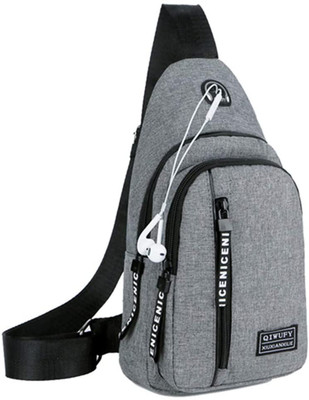 Bolsa de Pecho Hip Hop Carteras para Hombre de Hombro Bolso Bandolera  Pequeño | eBay