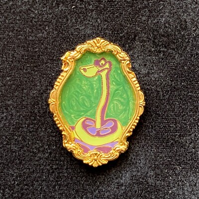 Disney Pin 42115 DS Villains Portrait Kaa Jungle Book Snake Golden Frame LE 750