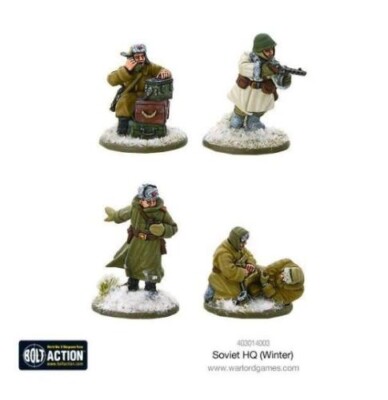 Warlord Games Bolt Action Soviet HQ (Winter)