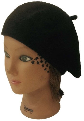 Women Beanie Wool French Beret Hat Cap - Picture 3 of 6