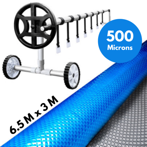 Aquabuddy Swimming Pool Cover 500 Micron Solar Blanket Isotherm with Roller Reel - Picture 14 of 28