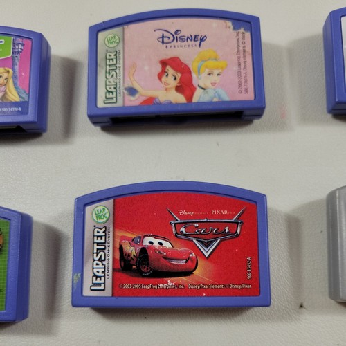Leap Frog Leapster Cartridge Lot of 8 - Picture 5 of 6