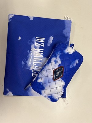 MZ Wallace Packable Market Tote Sold Out Wolken Print Blau As New