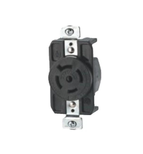 Nylon Electrical Outlets & Receptacles with 3 Phases and 4 Poles