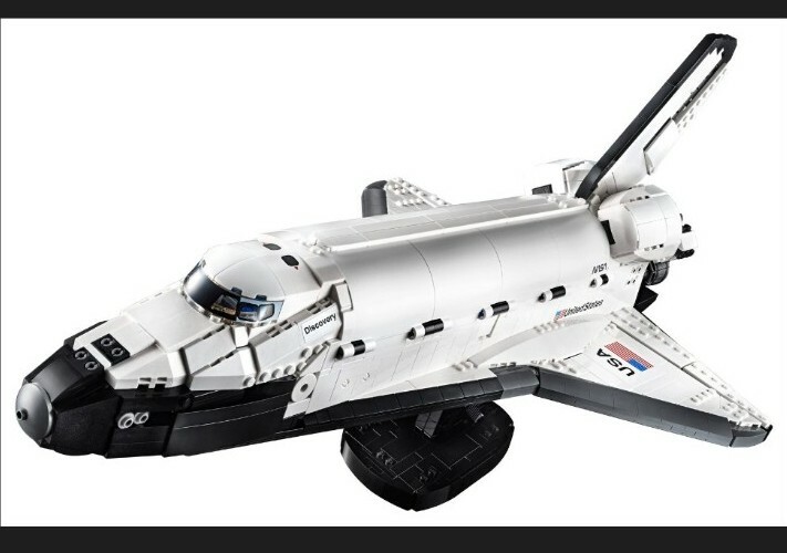 Lego Creator 10283 Nasa Space Shuttle Discovery Telescopio Hubble 