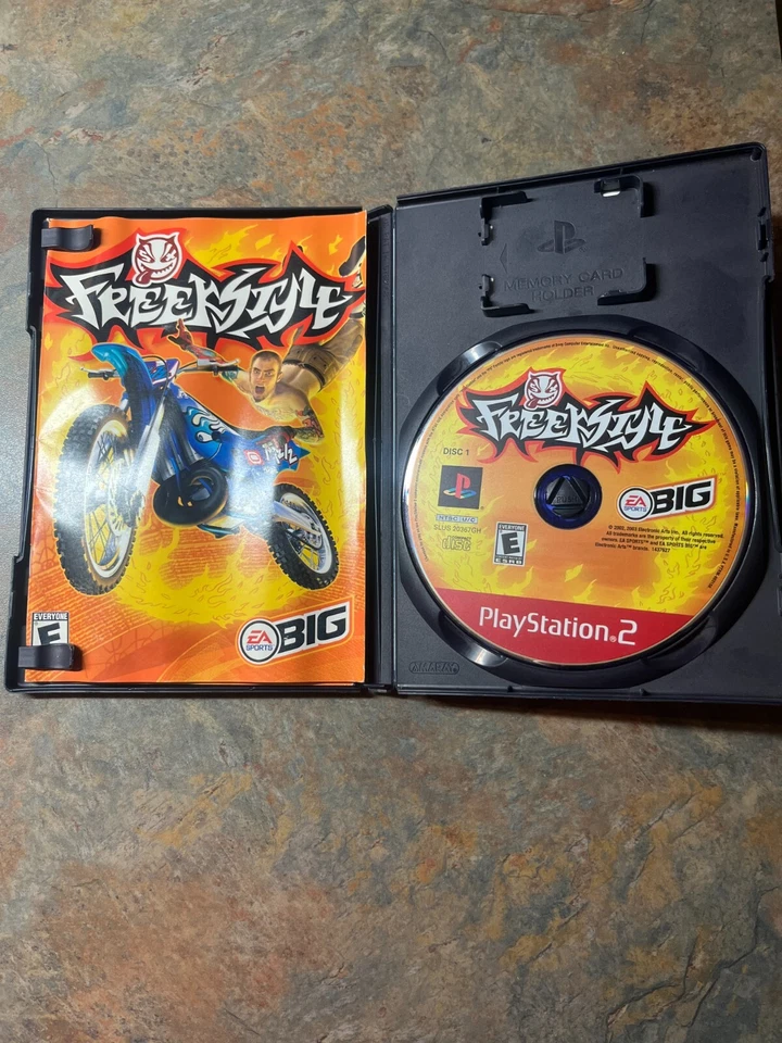 Freekstyle (Sony PlayStation 2, PS2, 2002) Greatest Hits - CIB Complete - Tested - Image 3 of 3