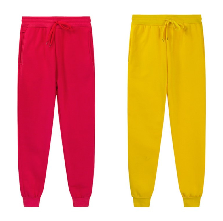 Men Women's Elastic Waist Jogging Pants for Sports & Casual Wear