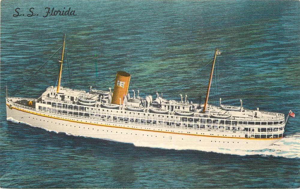 CP & O Steamship Company's S.S. Florida Miami to Nassau Cruises