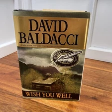 WISH YOU WELL 2000 DAVID BALDACCI HCDJ FIRST EDITION & PRINTING LIKE NEW Signed