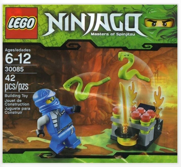 LEGO NINJAGO JUMPING SNAKES INCLUDES JAY ZX MINIFIGURE 30085 LEGO NINJAGO JUMPING SNAKES INCLUDES JAY ZX MINIFIGURE 30085