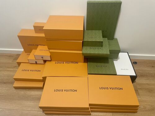 New Authentic Louis Vuitton Box Gift Box Luxury Empty Packaging, LV Gucci - Picture 1 of 22