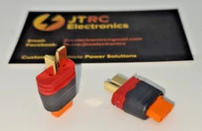Spektrum Ic2 Battery To Deans T Plug Male Adapter