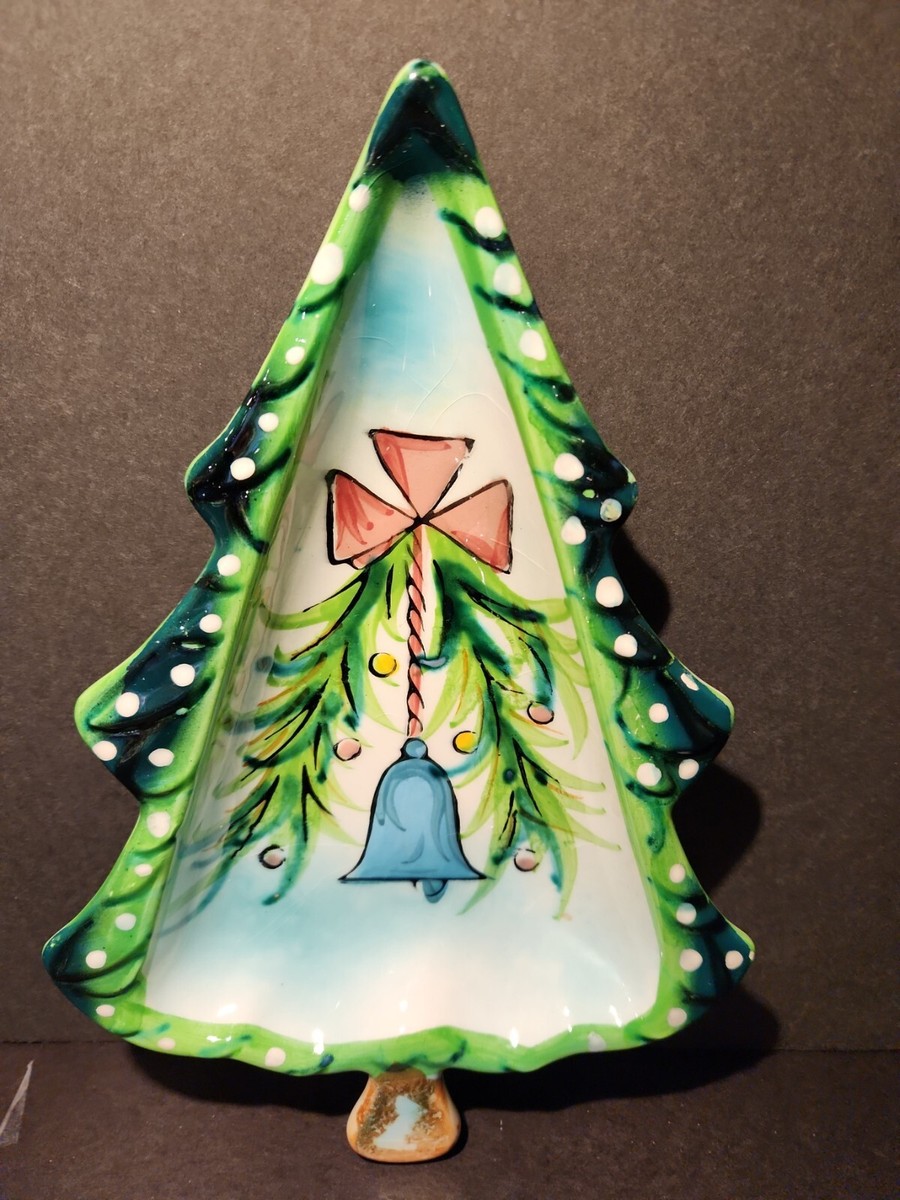 Vintage Holt Howard Christmas Tree Dish | eBay