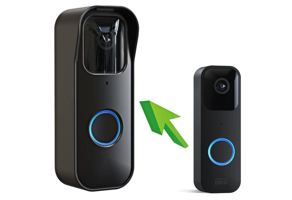 Blink Video Doorbell Mount with HD Video 2-Way Audio Alexa Wired or Wireless