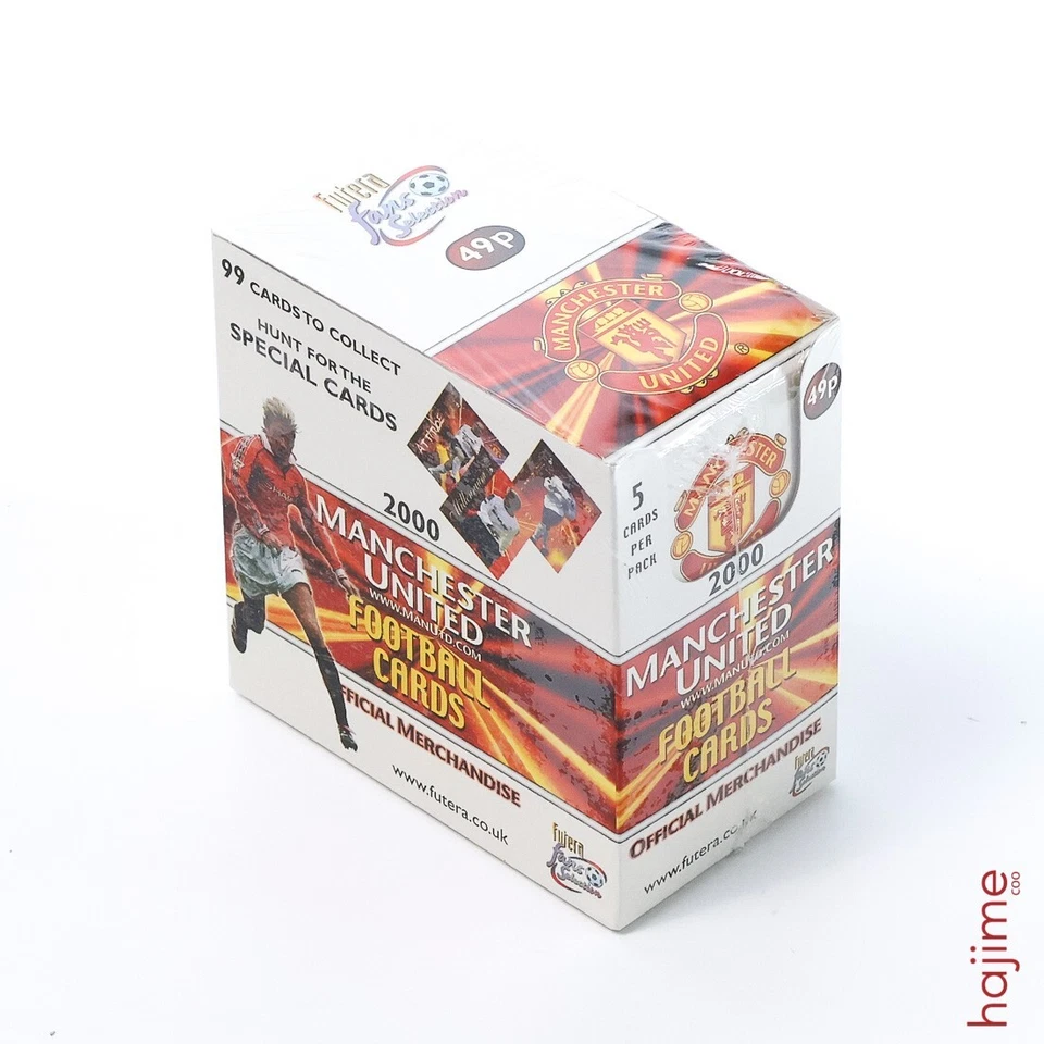 Tarjeta Futera Fans Selection Manchester United 2000 caja sellada (36 paquetes) Foto 2 de 4
