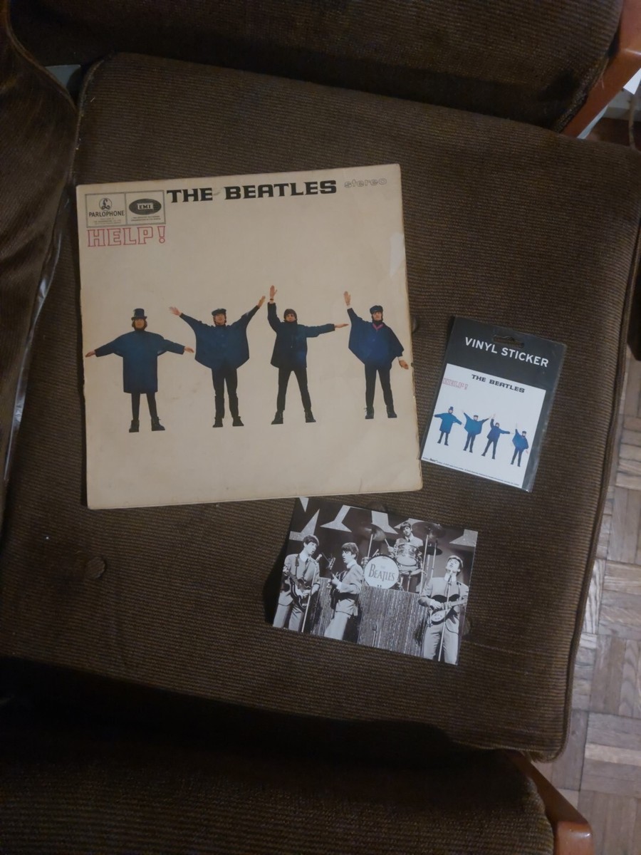 The Beatles - HELP! Parlophone/EMI label Vinyl LP album PCS 3071