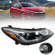 For Chevy Cruze 2016-2018 Projector Headlight w/ LED DRL Headlamp Right Side