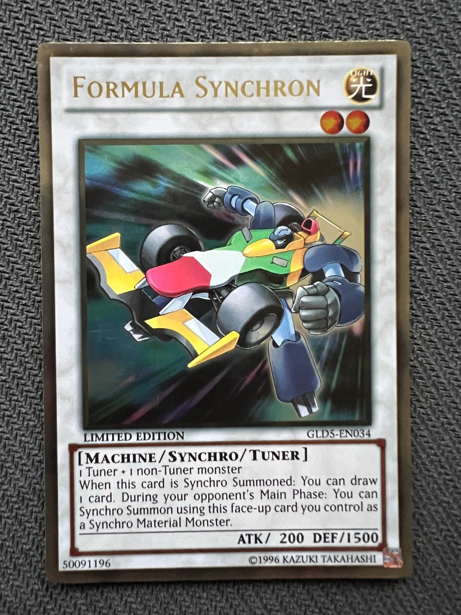 Yugioh Formula Synchron Limited Edition Gold Ultra Rare GLD5-EN034 VLP/NM | eBay Yugioh Formula Synchron Limited Edition Gold Ultra Rare GLD5-EN034 VLP/NM | eBay