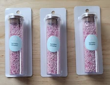 Sweet Tooth Fairy PINK SPRINKLES Lot of 3 Cake/Cupcake/Cookie Decorating