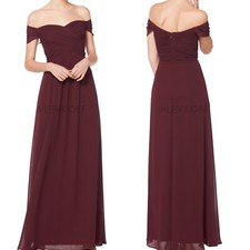 NWT Bill Levkoff Bridesmaid Dress 7071 Pale Blue Size 8 Chiffon Prom Dress