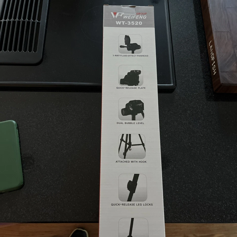 Weifeng Camera / Camcorder Tripod WT-3520 - Image 3 of 3