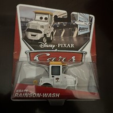 DISNEY PIXAR CARS AIRPORT ADVENTURE KRATE RAINSON-WASH COLLECTOR NO. 6/7
