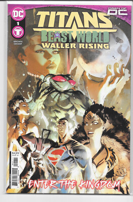 Titans Beast World Tour Waller Rising #1 A Keron Grant 1st Pr NM/NM+ DC 2023
