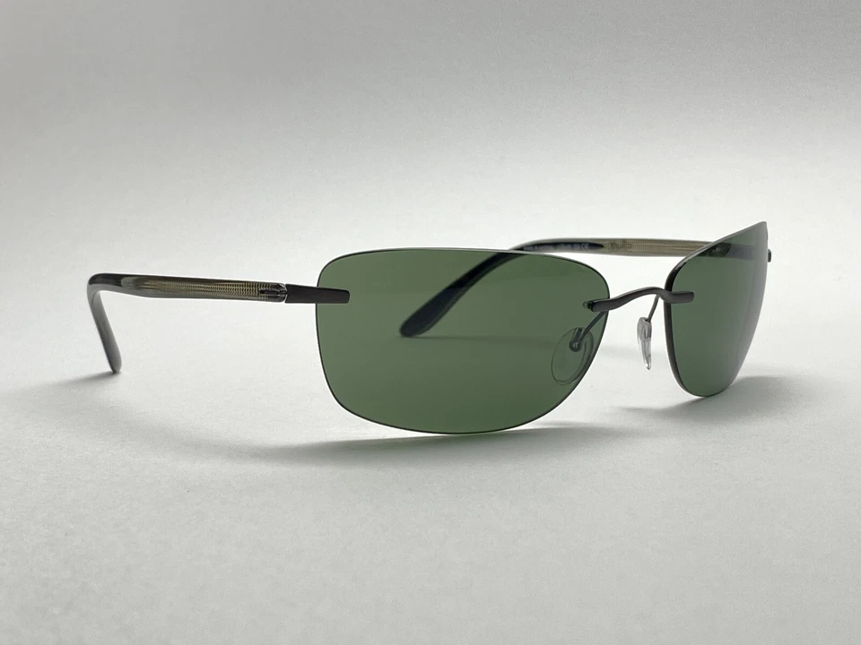 Occhiali Da Sole Vintage Silhouette 8099 6127 Made in Austria - Imagen 4 de 4